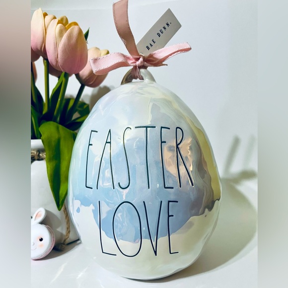 Rae Dunn Iridescent Easter Love Egg - Picture 2 of 5